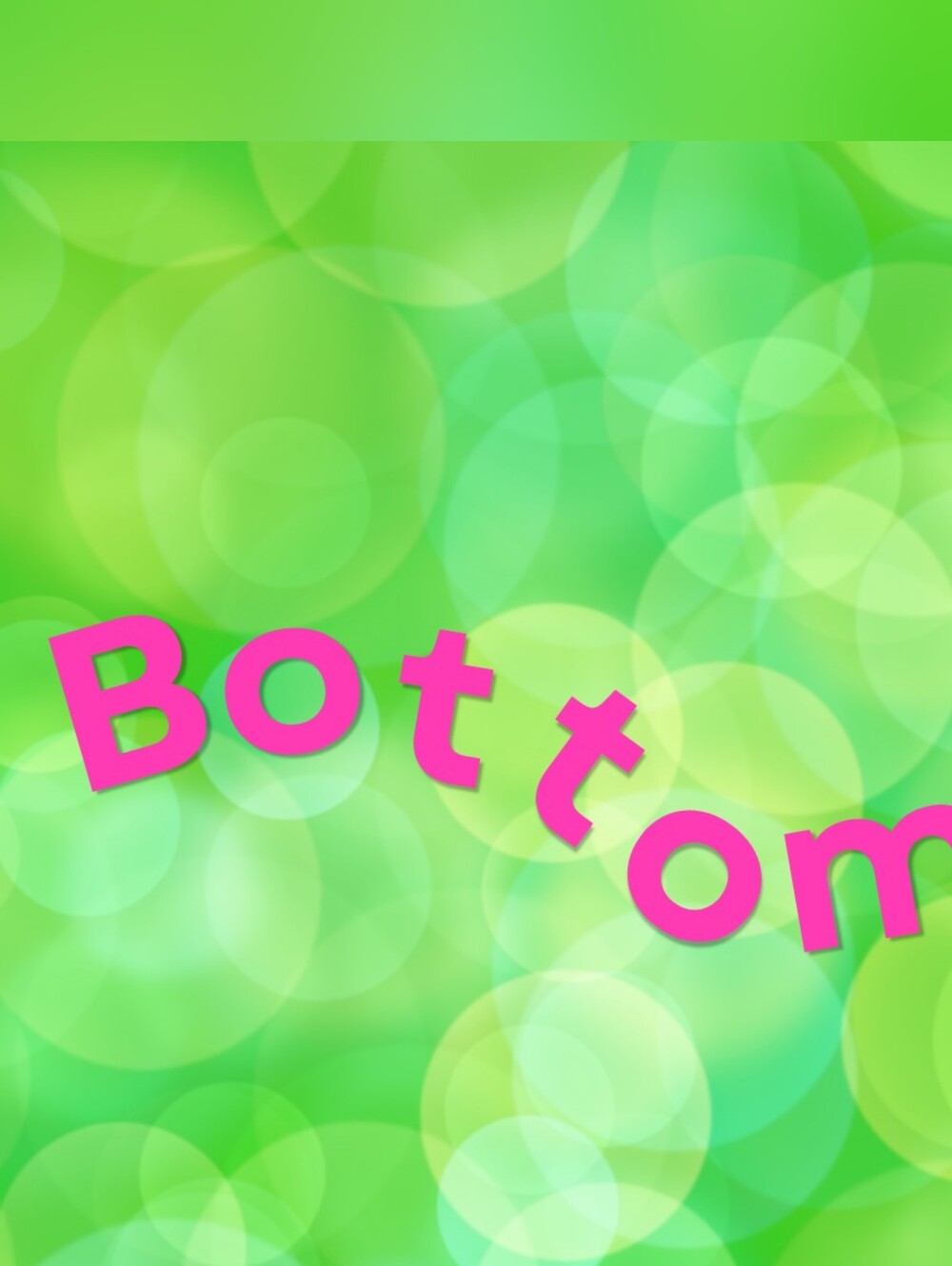BOTTOMS